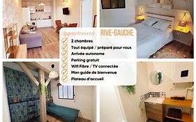 Le Rive-Gauche tout équipé, 2 chambres proche gare&centre - WiFi-NETFLIX gratuits